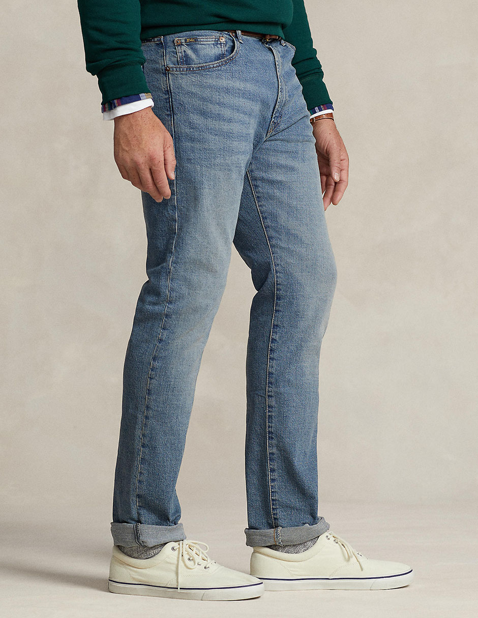 JEANS POLO RL 711726962 STRAIGHT ALGODÓ 3