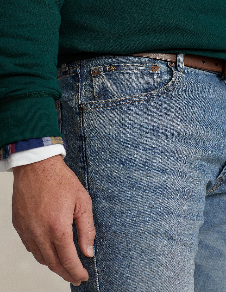 JEANS POLO RL 711726962 STRAIGHT ALGODÓ 4