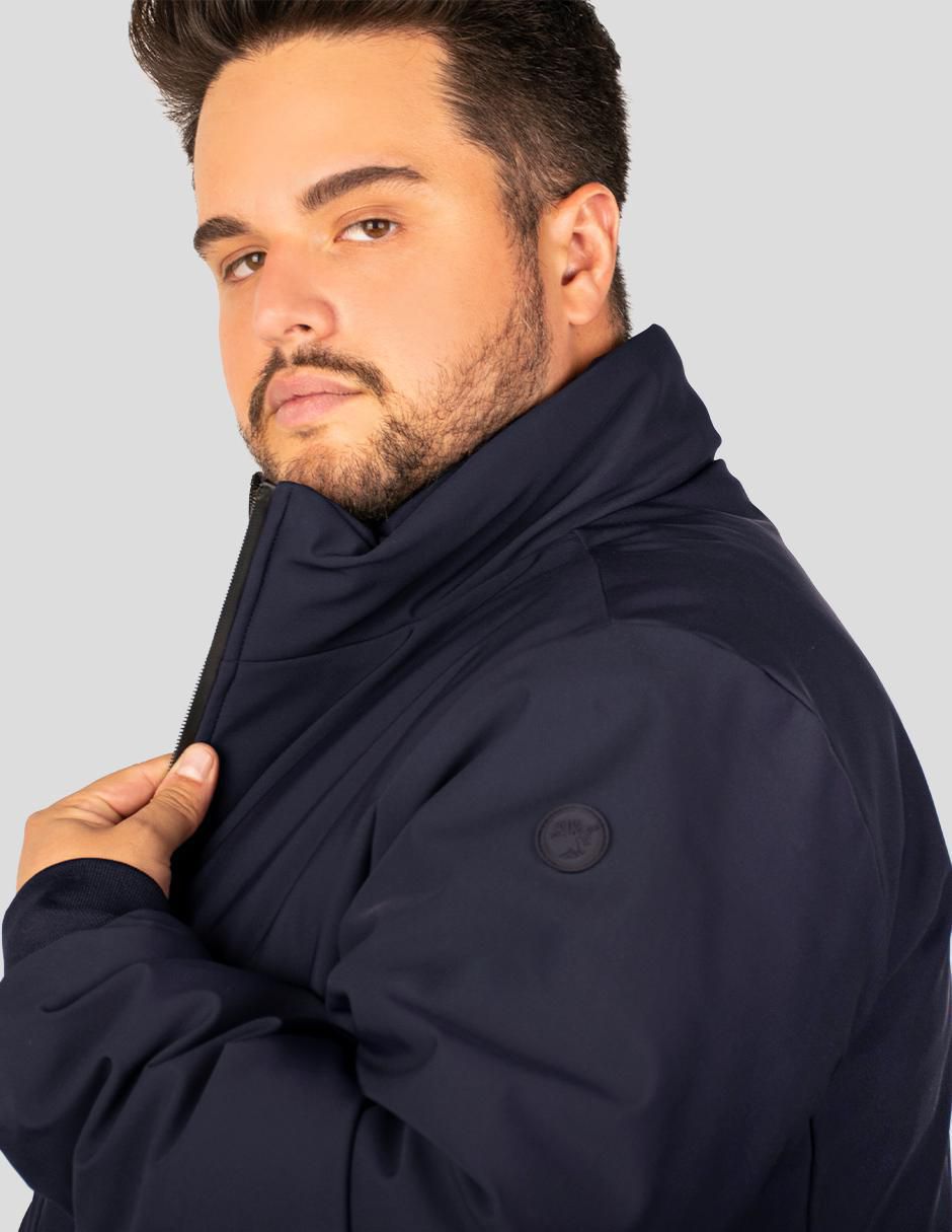 Chamarra bomber con bolsillos para hombre 4