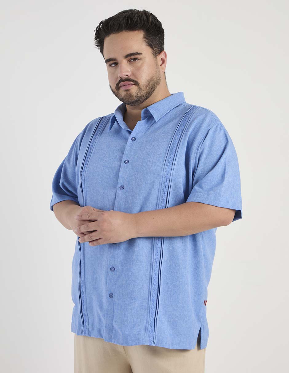Guayabera manga corta costavana para hombre