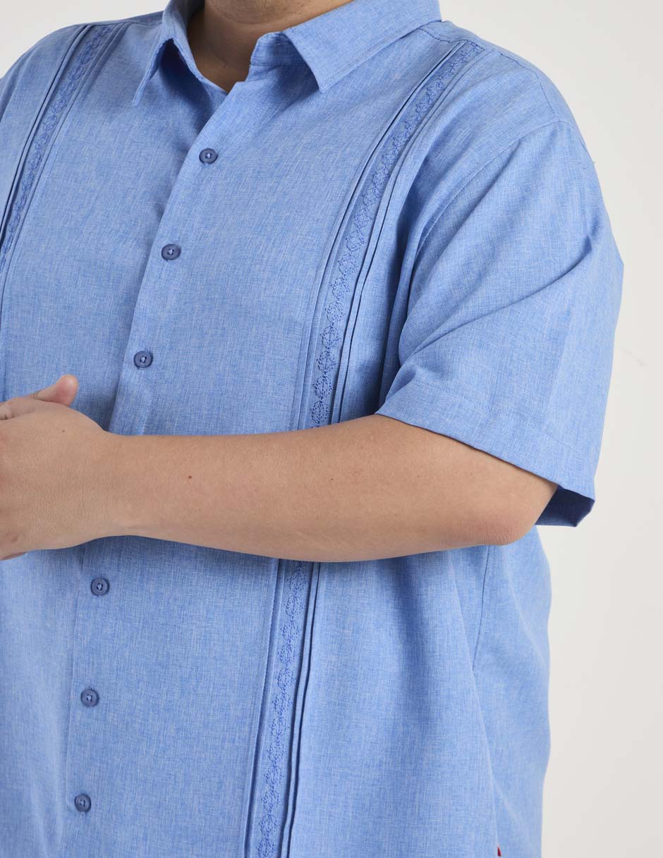 Guayabera manga corta costavana para hombre