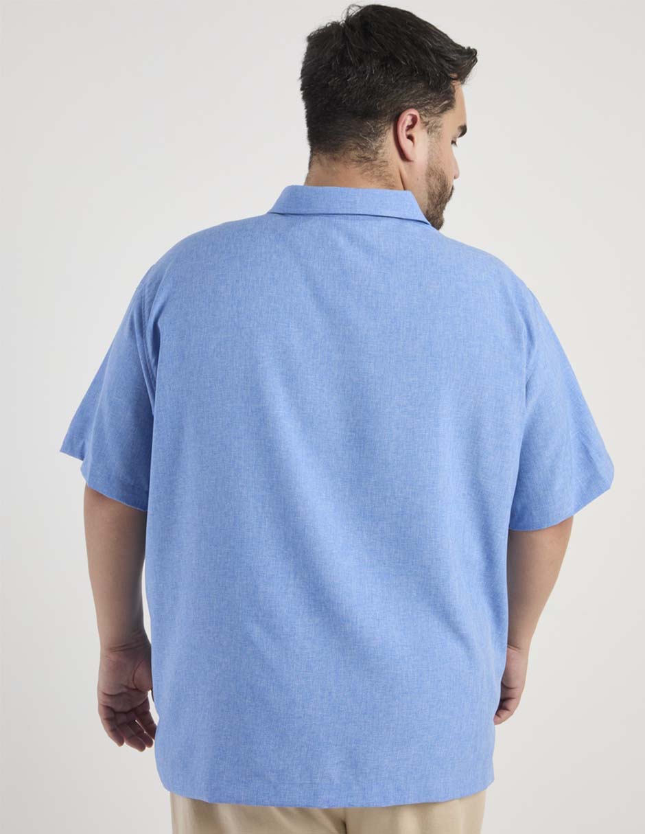 Guayabera manga corta costavana para hombre