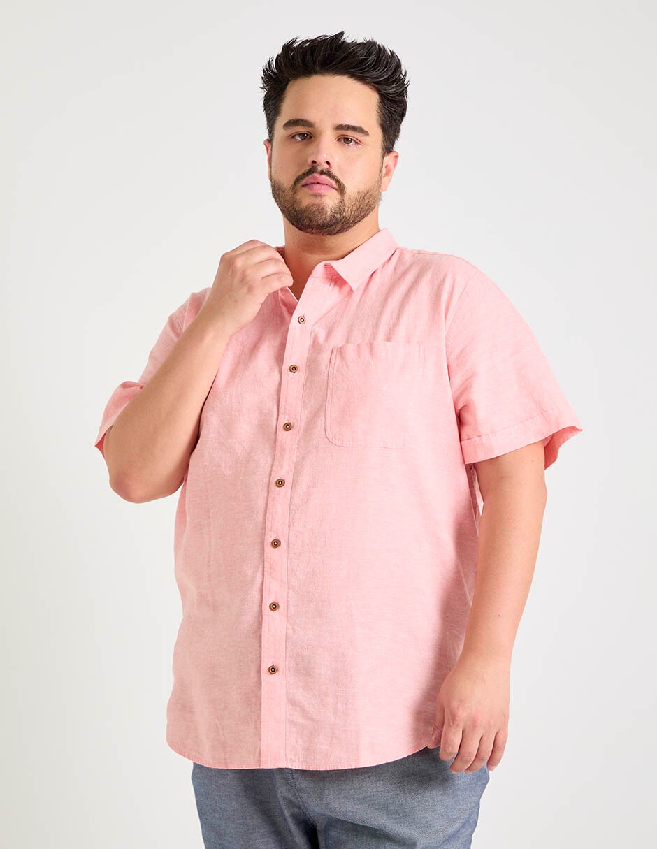 Camisa casual manga corta para hombre 2