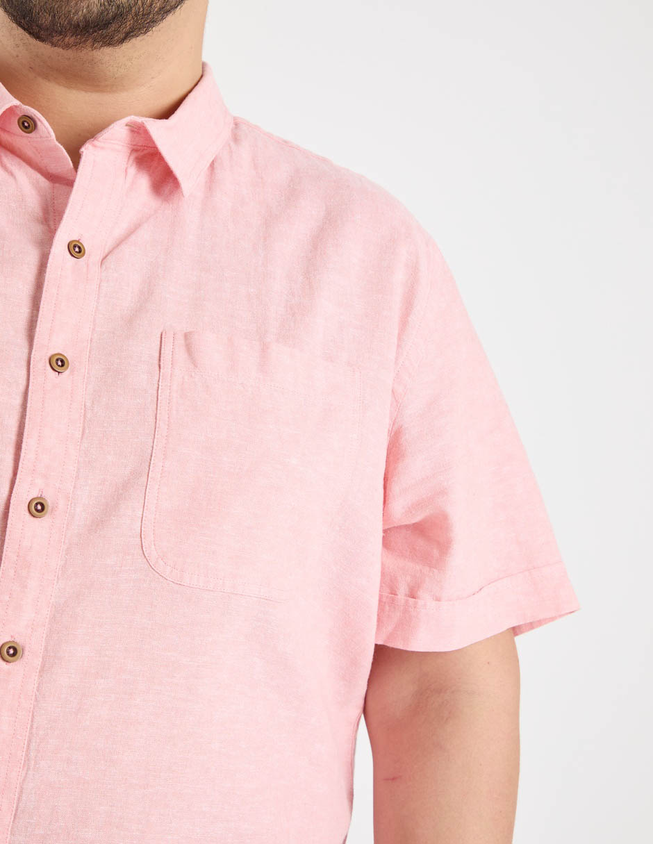 Camisa casual manga corta para hombre 2
