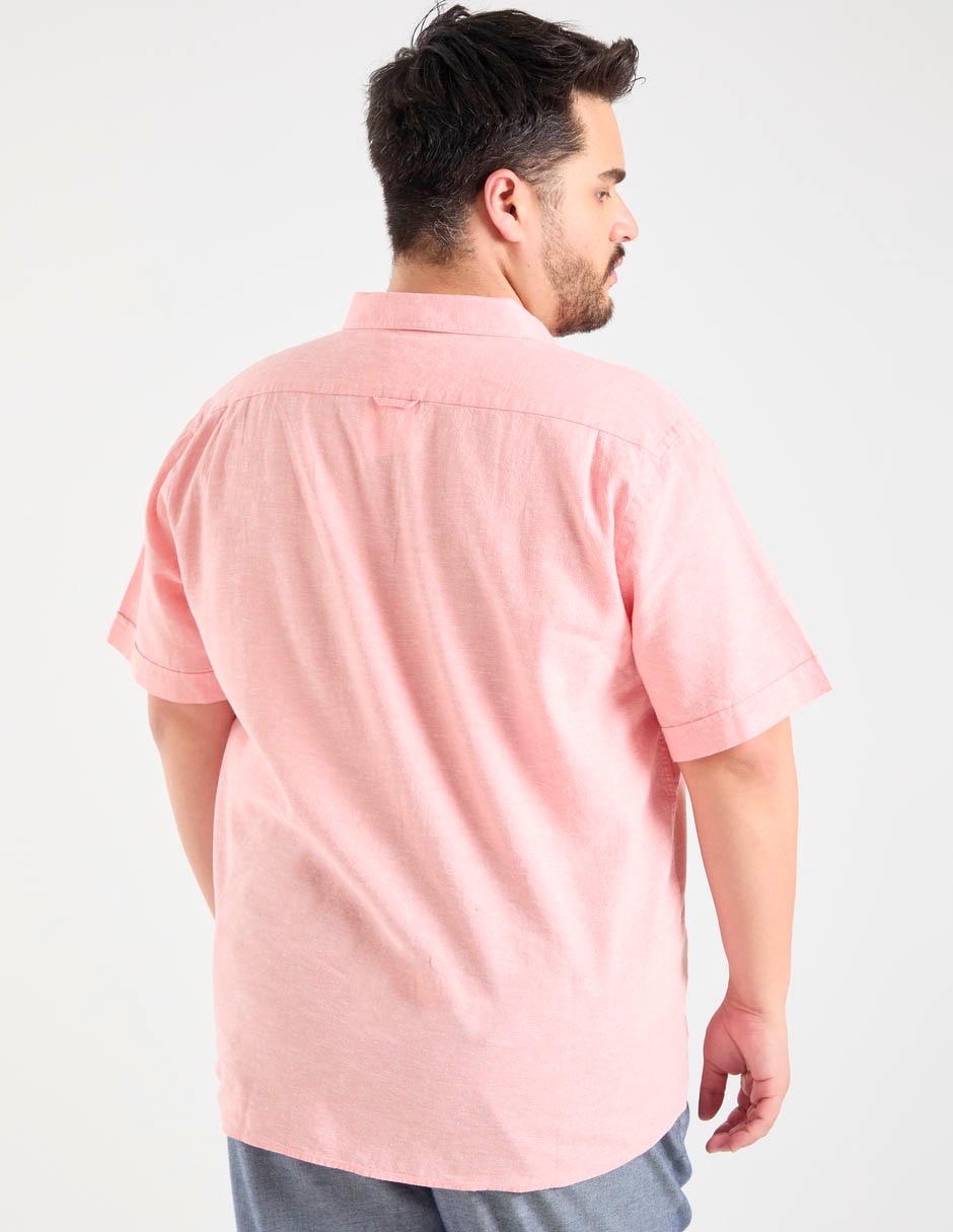 Camisa casual manga corta para hombre 6
