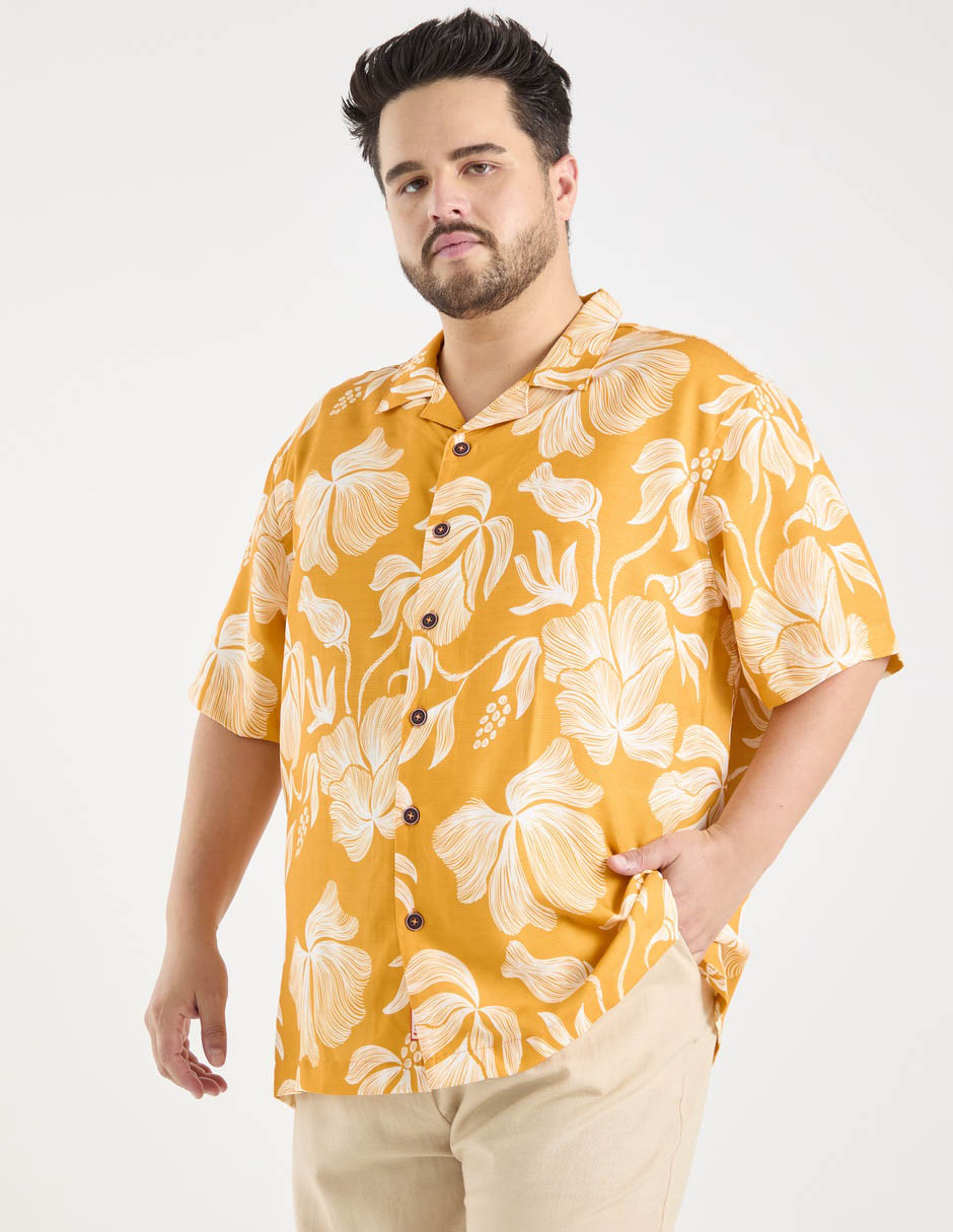 Camisa casual de algodón manga corta para hombre 2