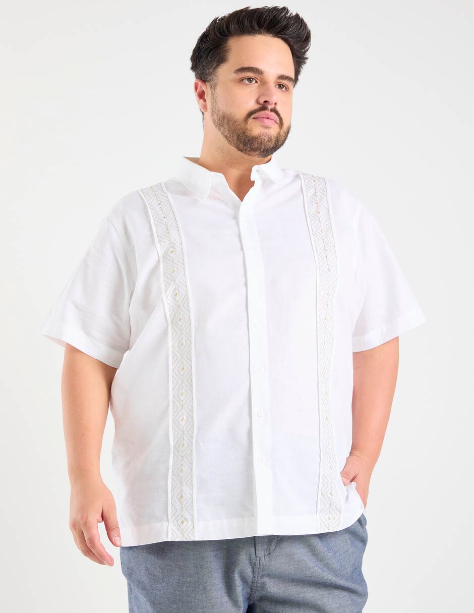 Guayabera manga corta para hombre Guayabera manga corta para hombre