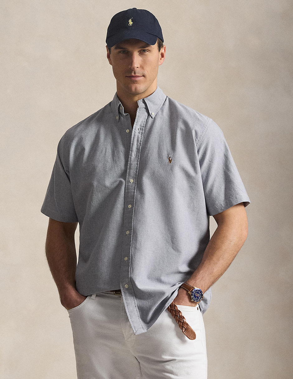 Camisa casual Polo Rl manga corta para hombre