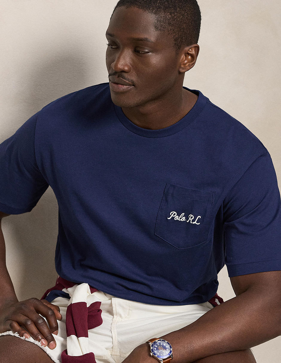 Playera cuello redondo para hombre