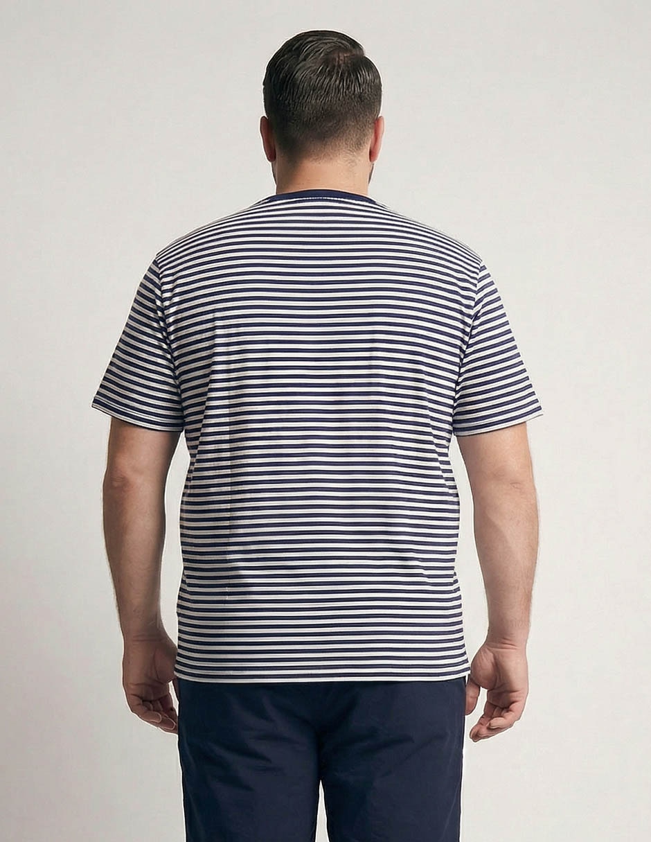 Playera cuello redondo para hombre