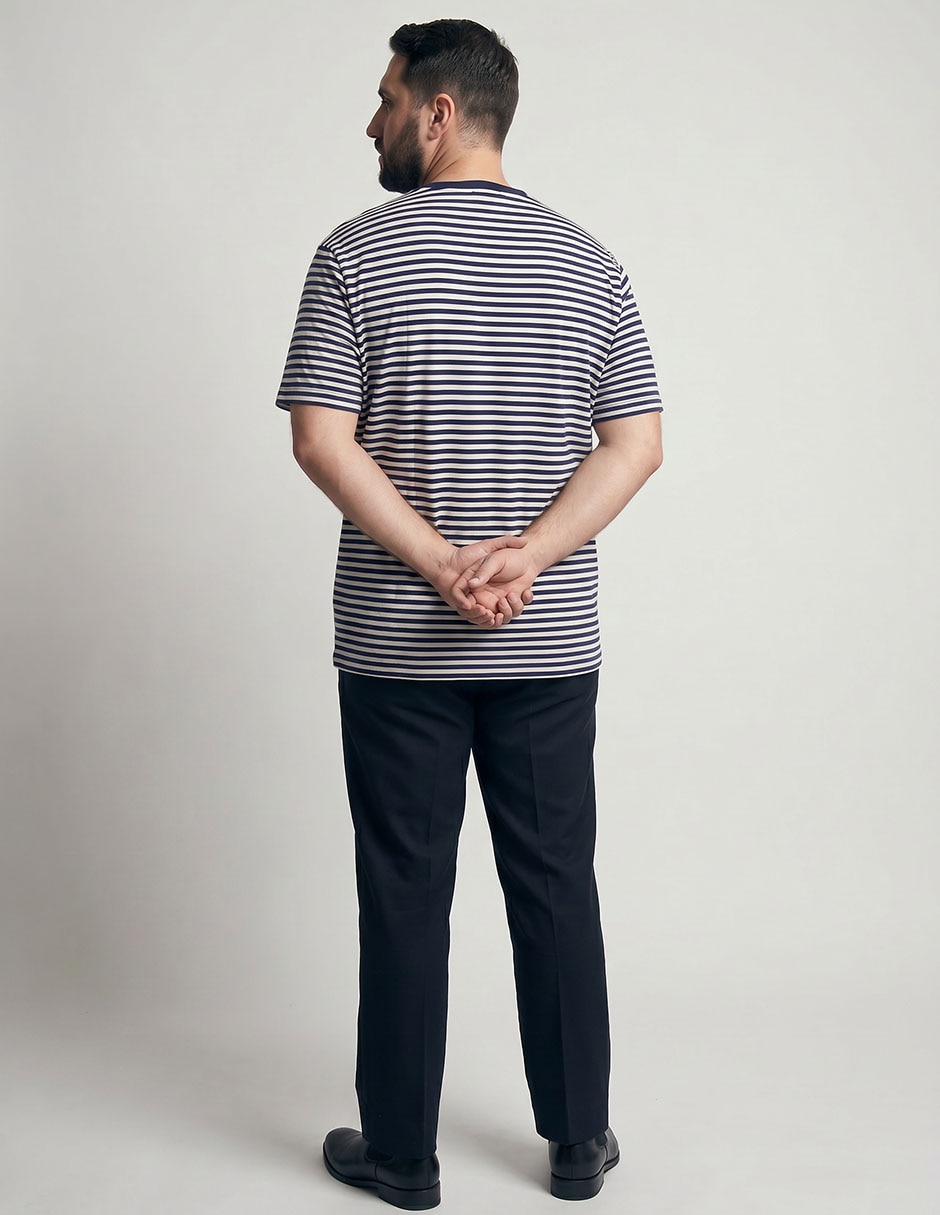 Playera cuello redondo para hombre 2