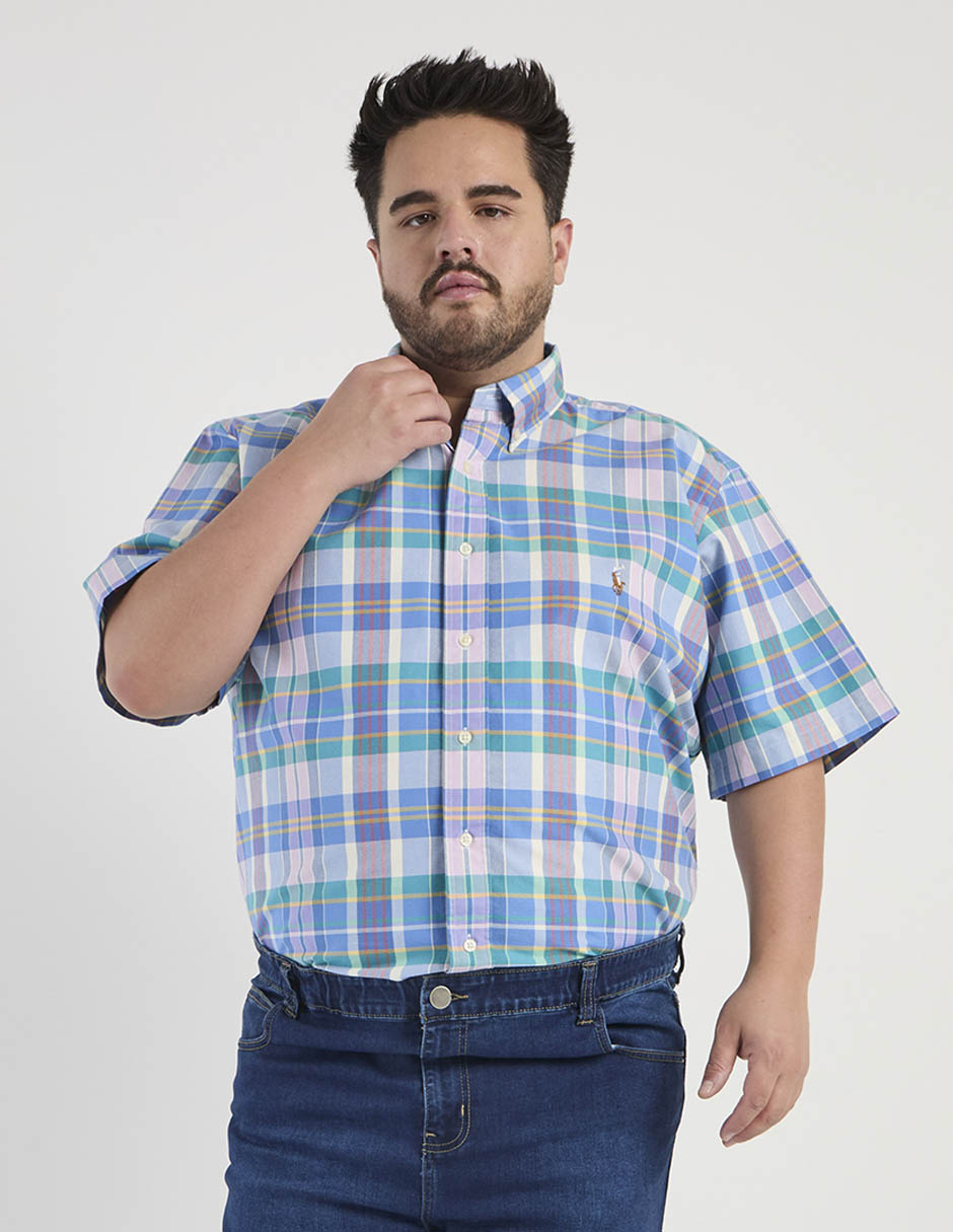 Camisa casual manga corta para hombre 2