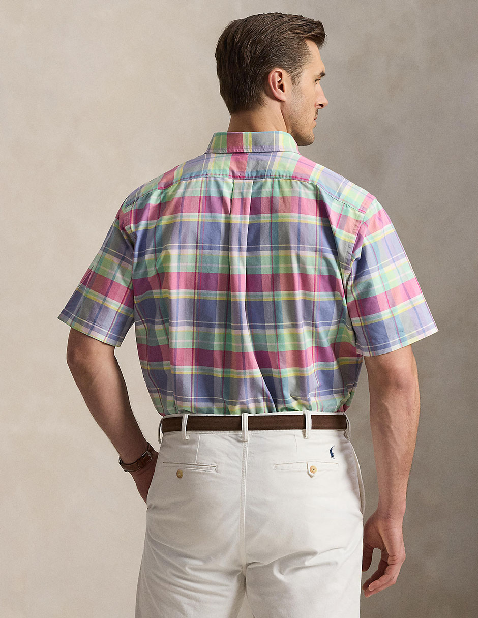 Camisa casual Polo Ralph Lauren manga corta para hombre