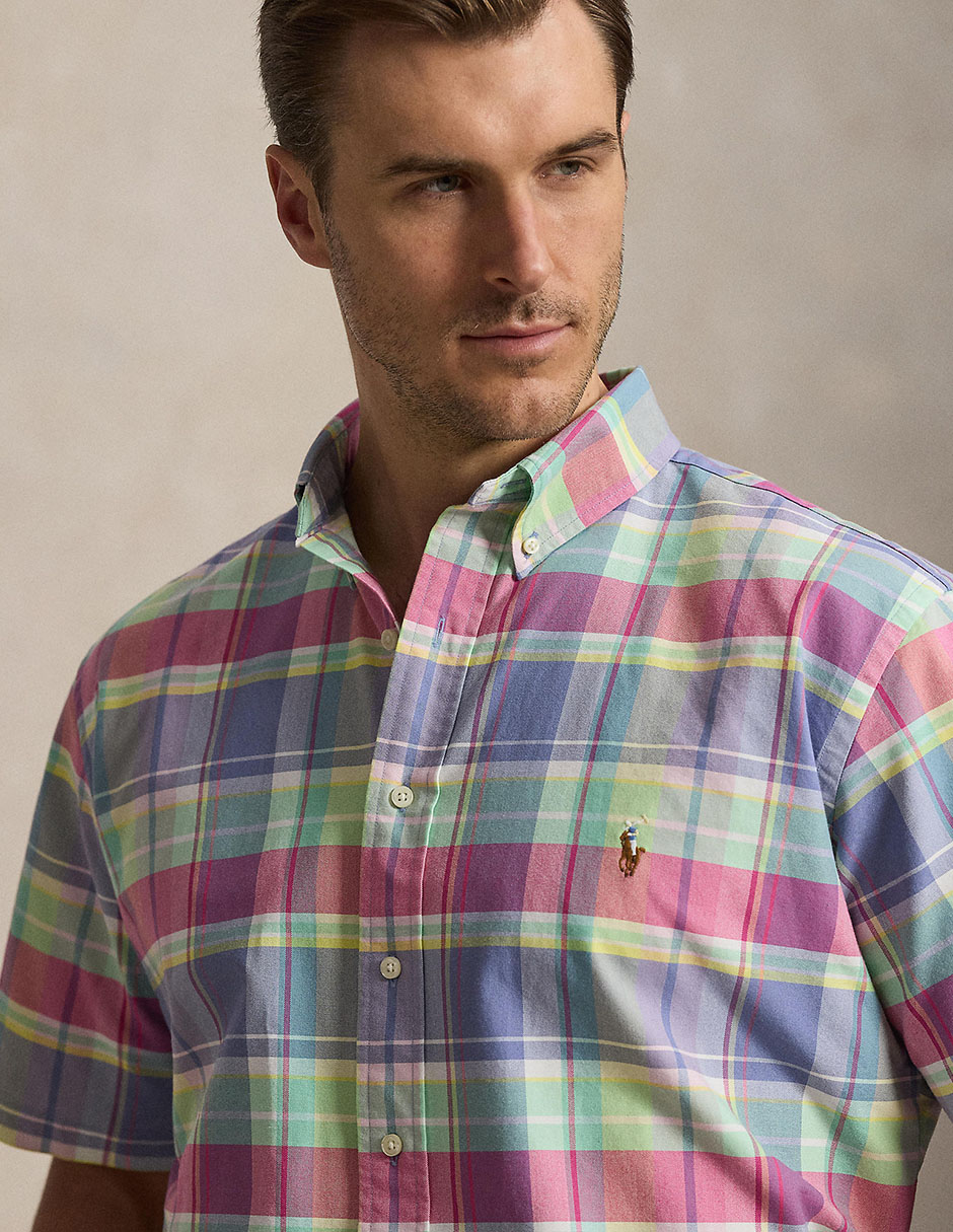 Camisa casual Polo Ralph Lauren manga corta para hombre