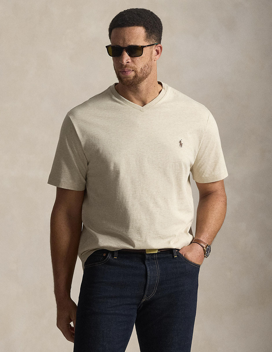 Playera cuello V para hombre Playera cuello V para hombre