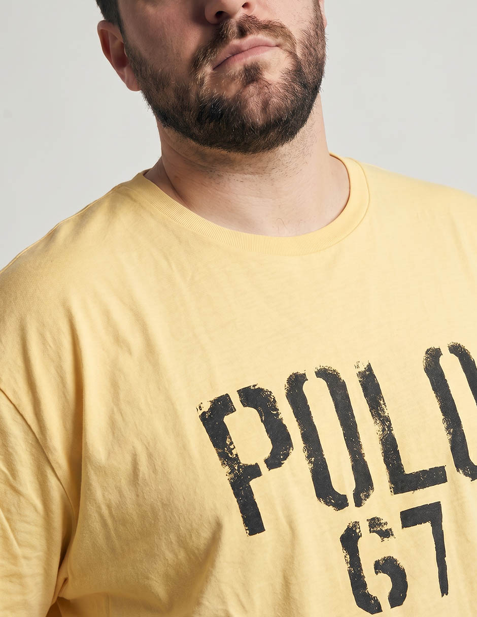 Playera Polo Rl cuello redondo para hombre