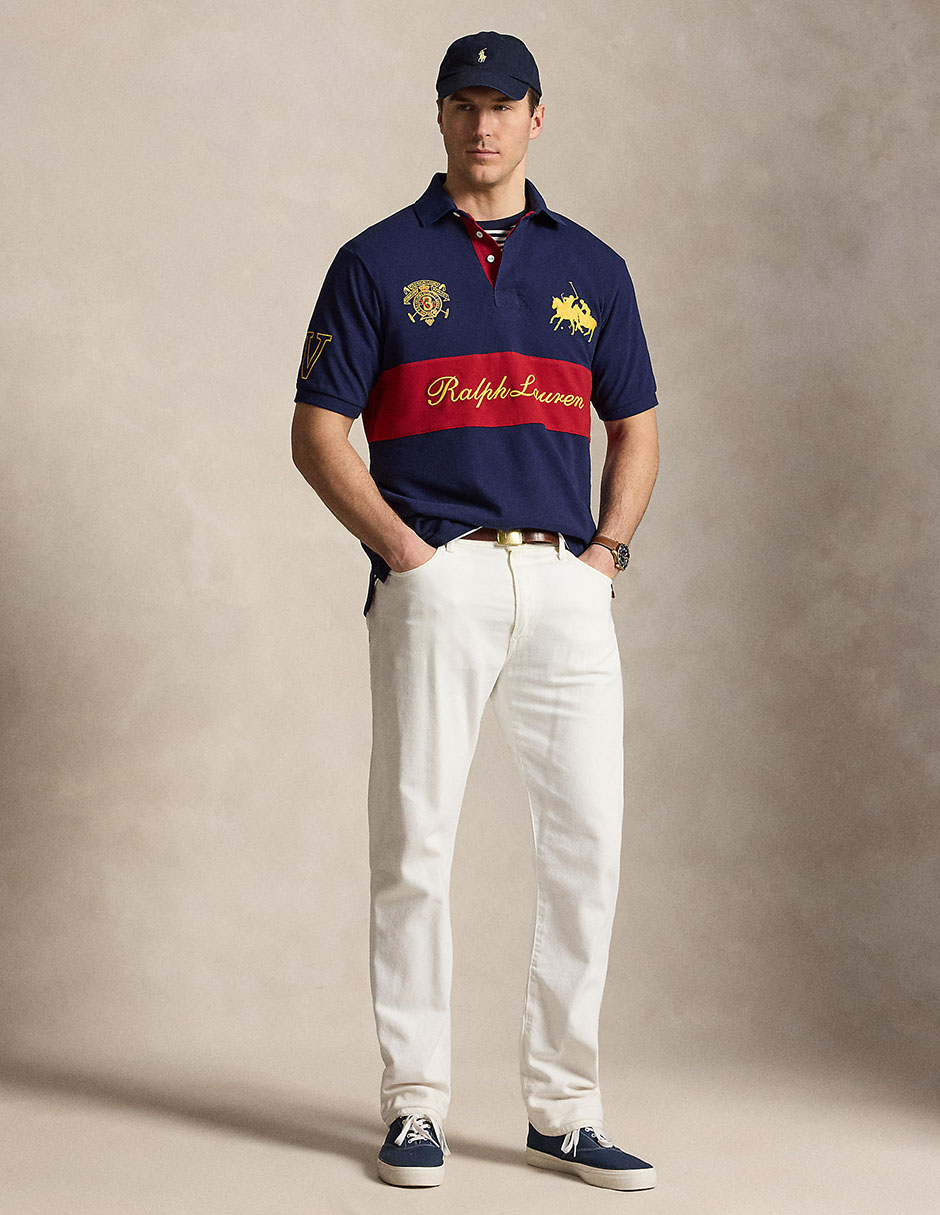 Playera tipo polo polo rl para hombre 3