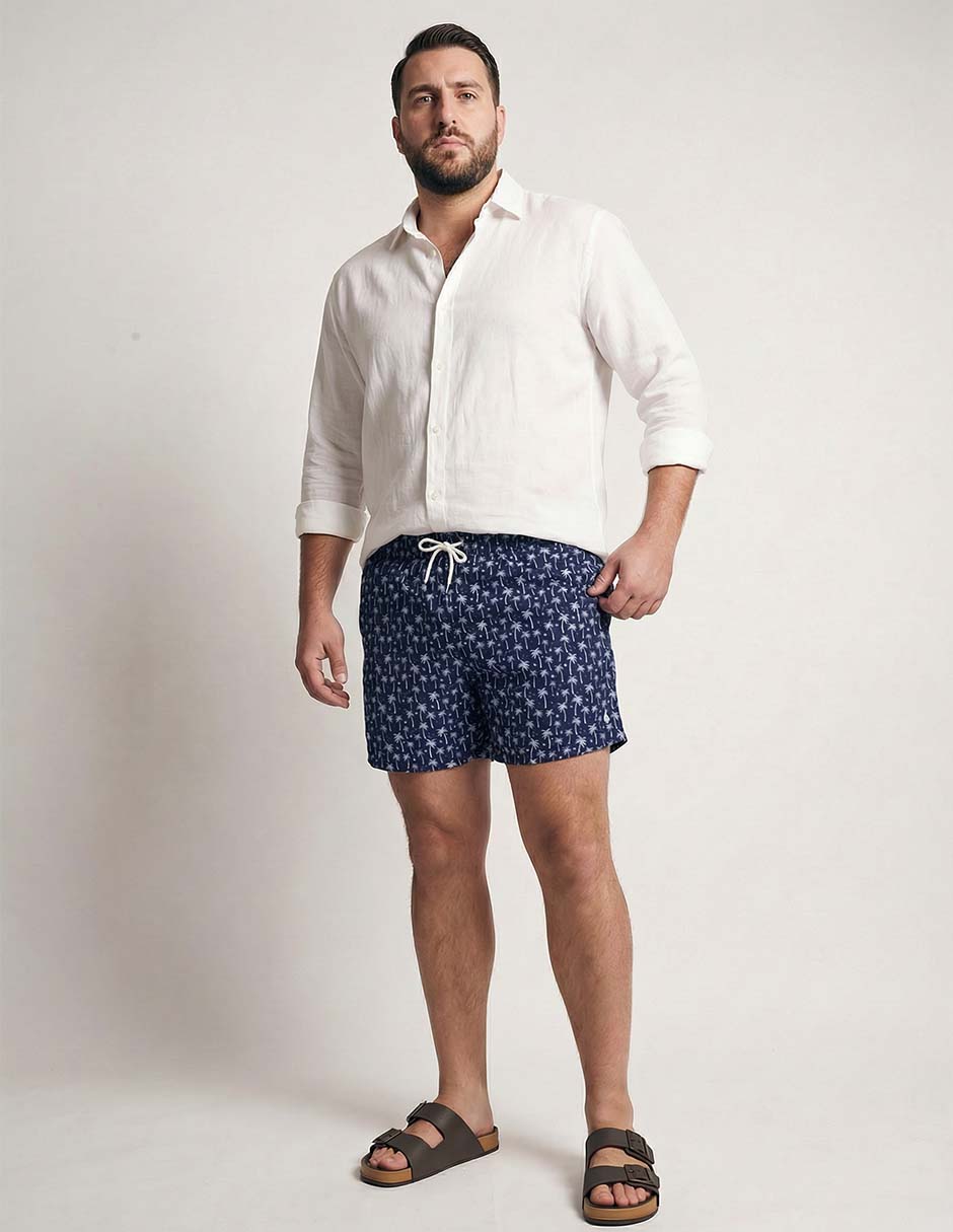 Traje de baño Polo Ralph Lauren con bolsillos para hombre