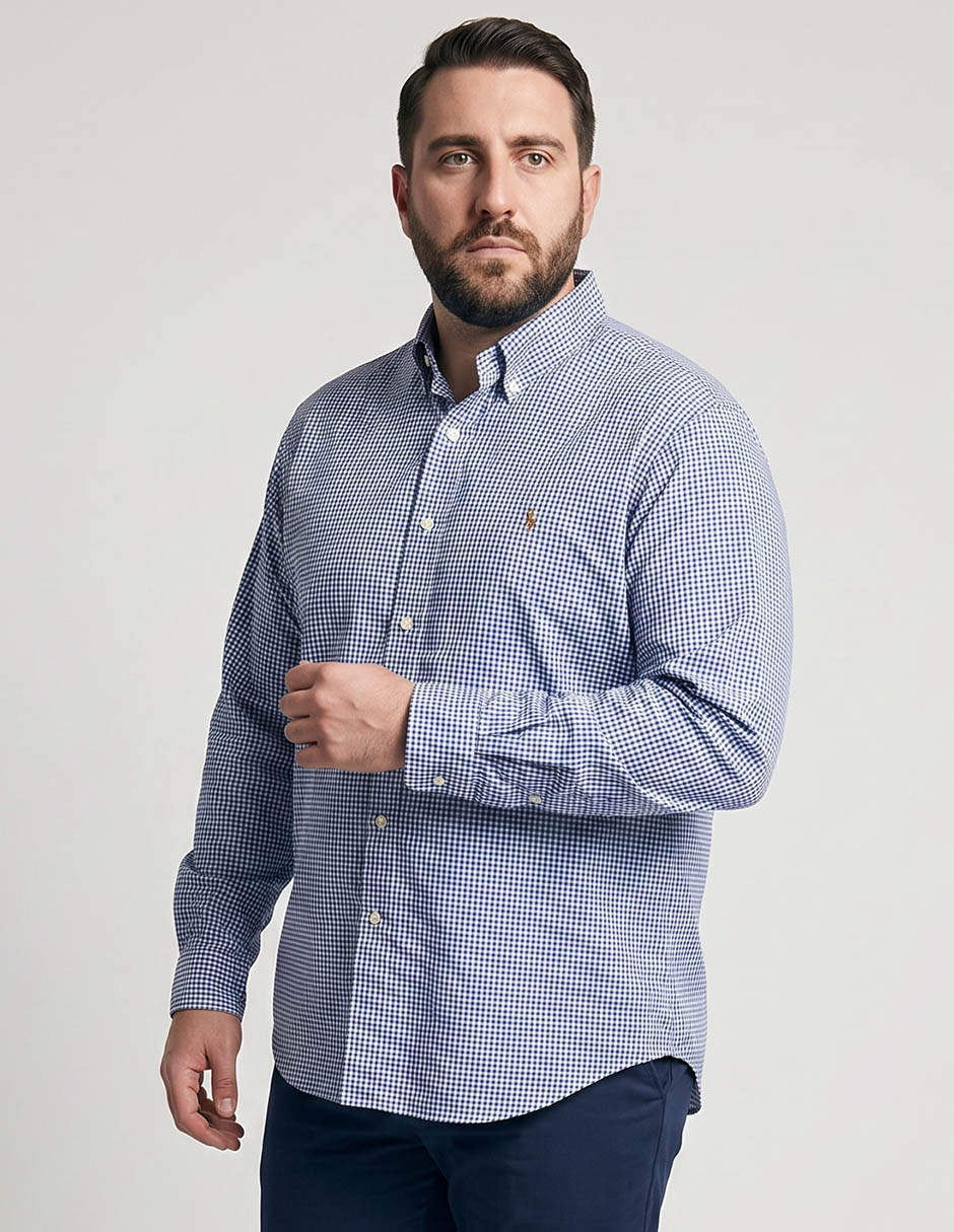 Camisa casual Polo Ralph Lauren manga larga para hombre