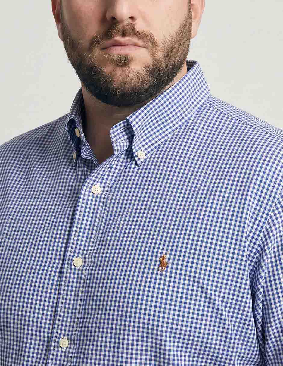Camisa casual Polo Ralph Lauren manga larga para hombre