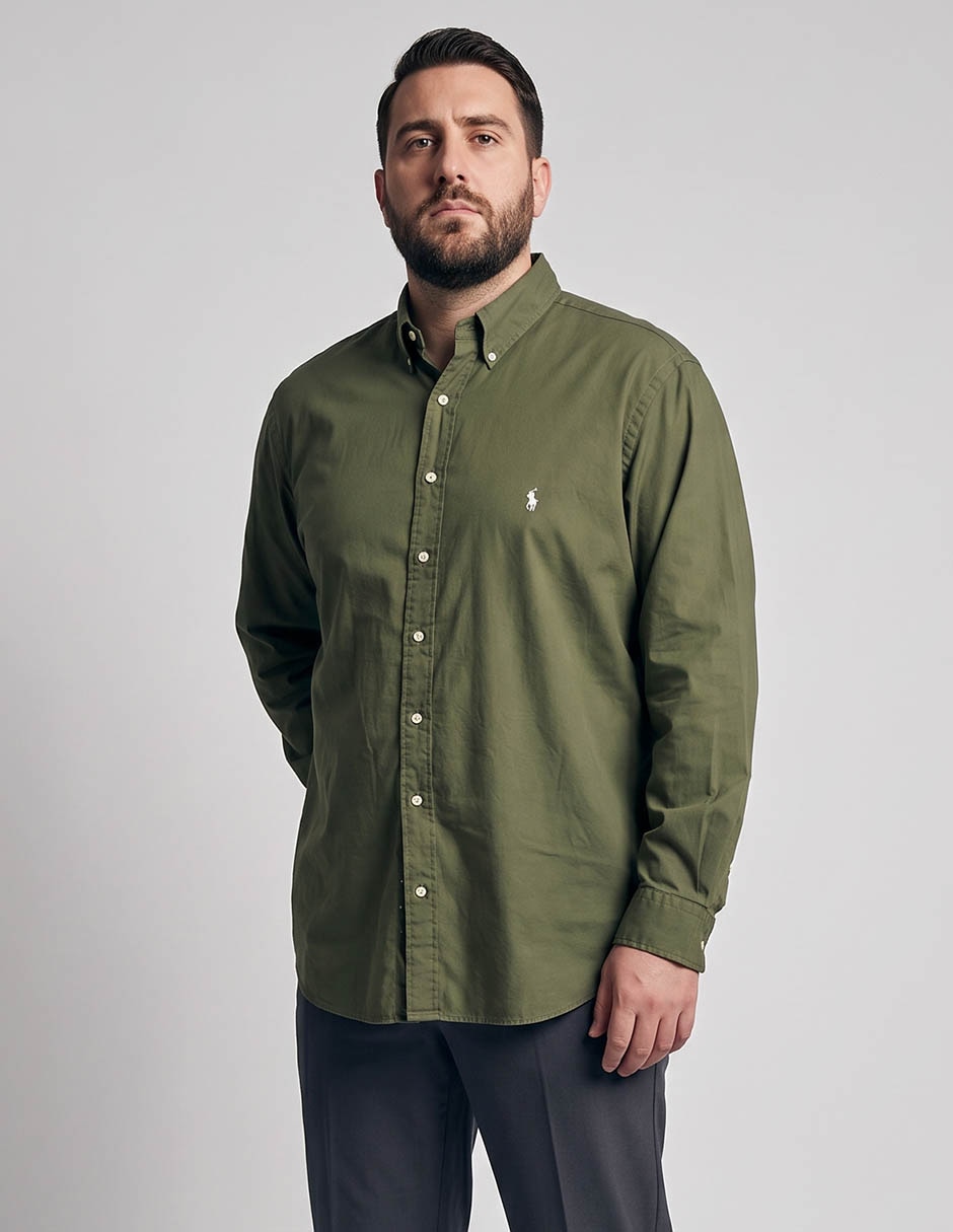 Camisa casual manga larga para hombre Camisa casual manga larga para hombre