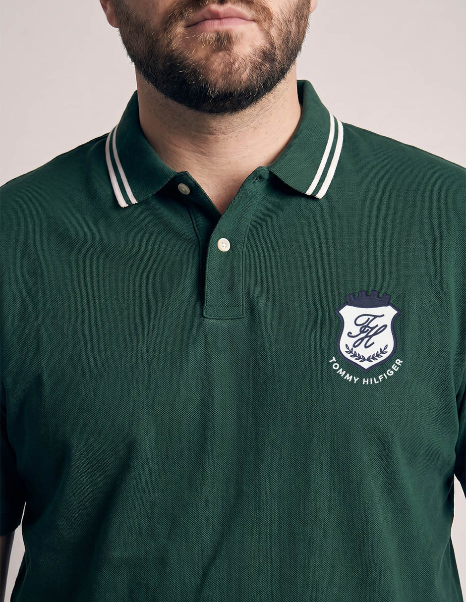 Playera tipo polo hilfiger para hombre 4