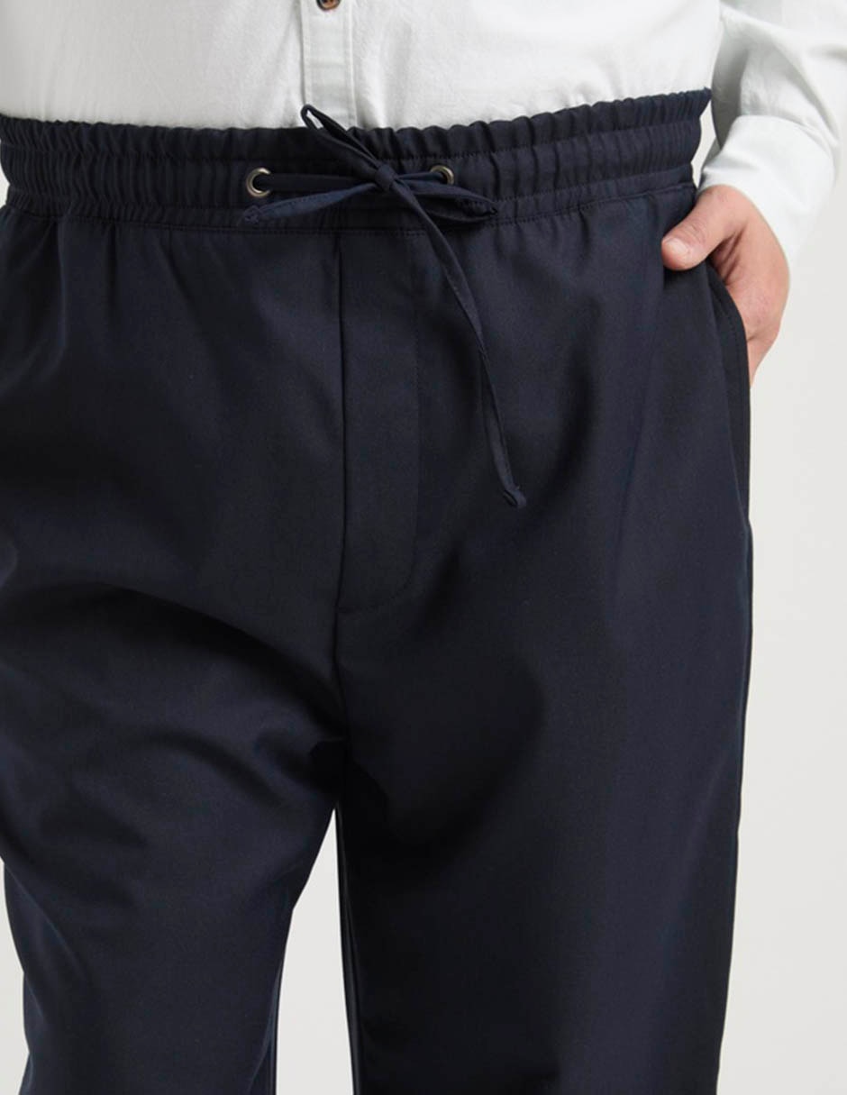 Pantalón chino recto de algodón para hombre 9