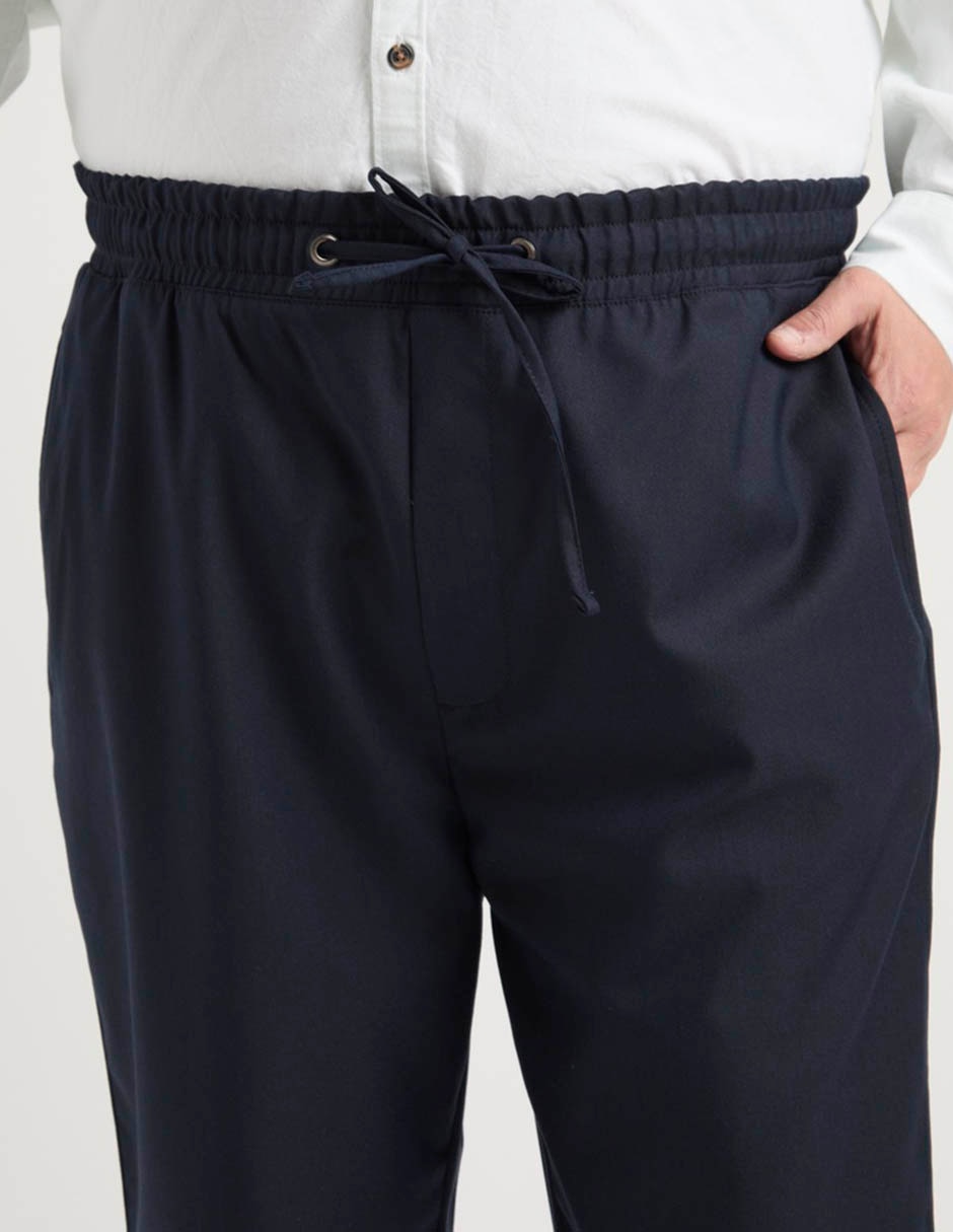 Pantalón chino recto de algodón para hombre 10