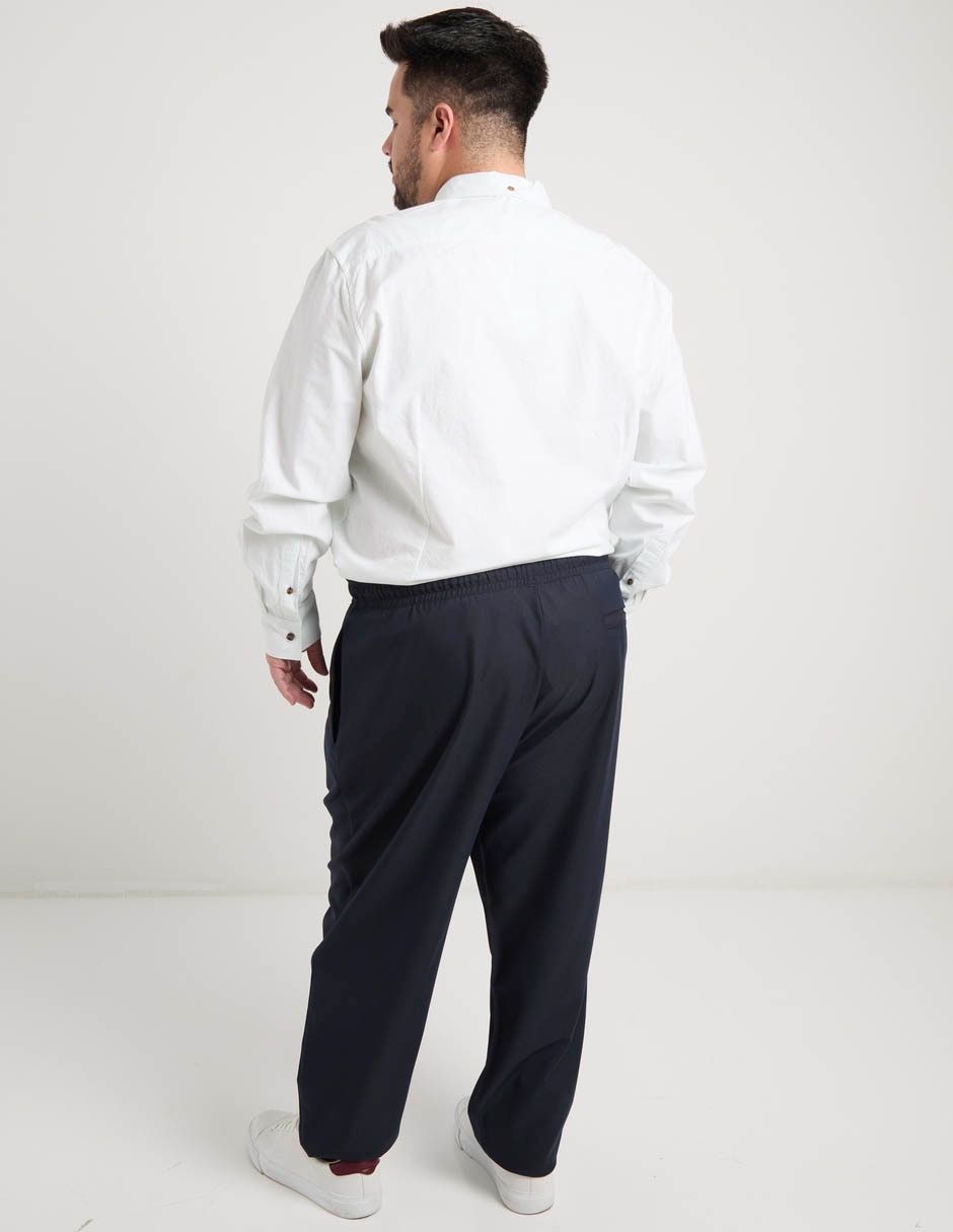 Pantalón chino recto de algodón para hombre 11