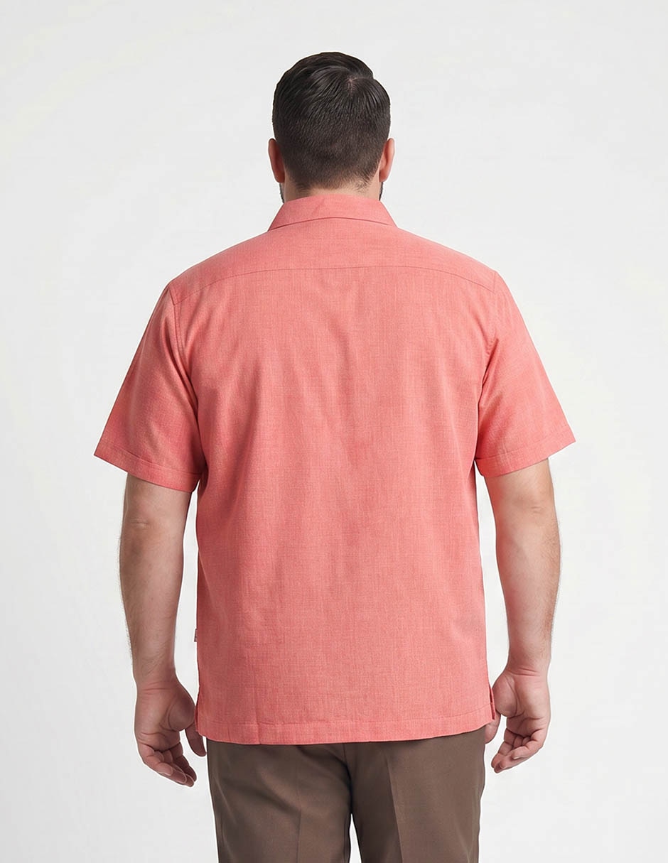 Guayabera manga corta costavana para hombre