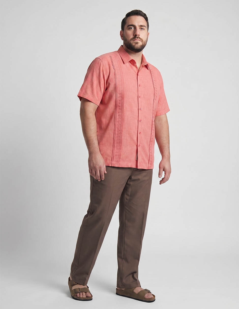 Guayabera manga corta costavana para hombre