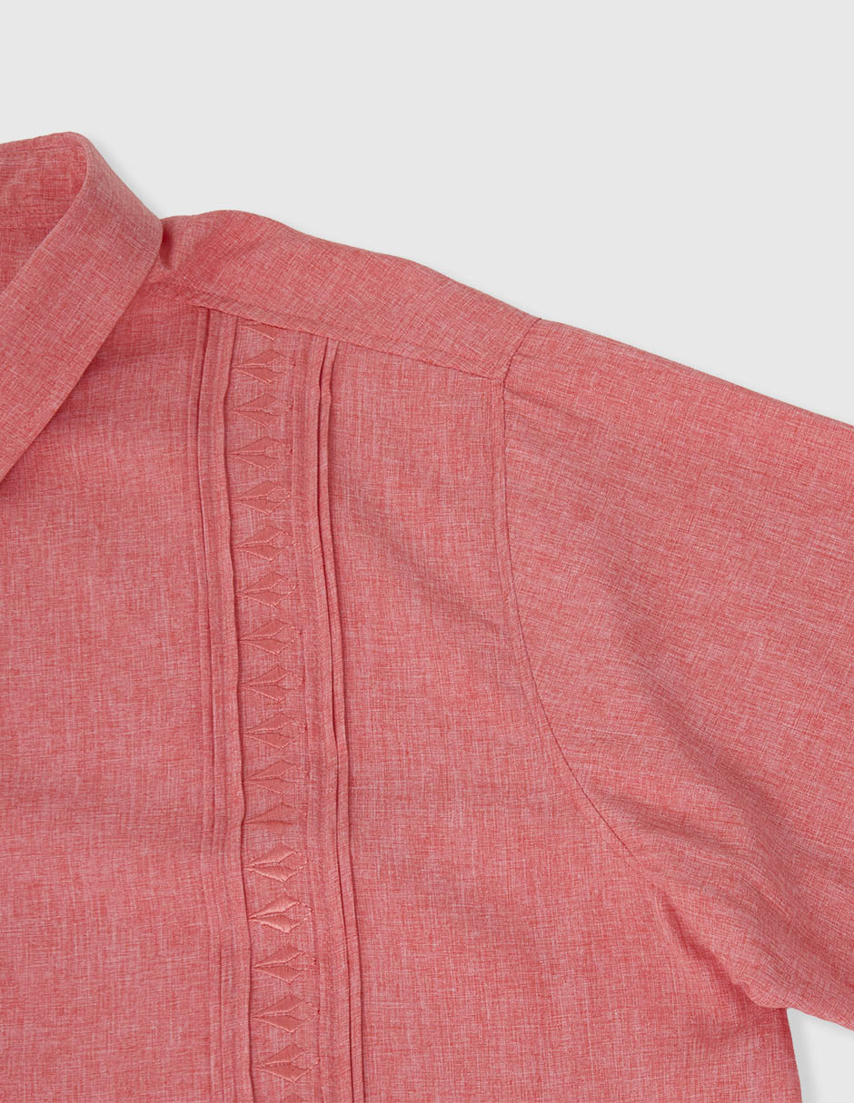 Guayabera manga corta costavana para hombre