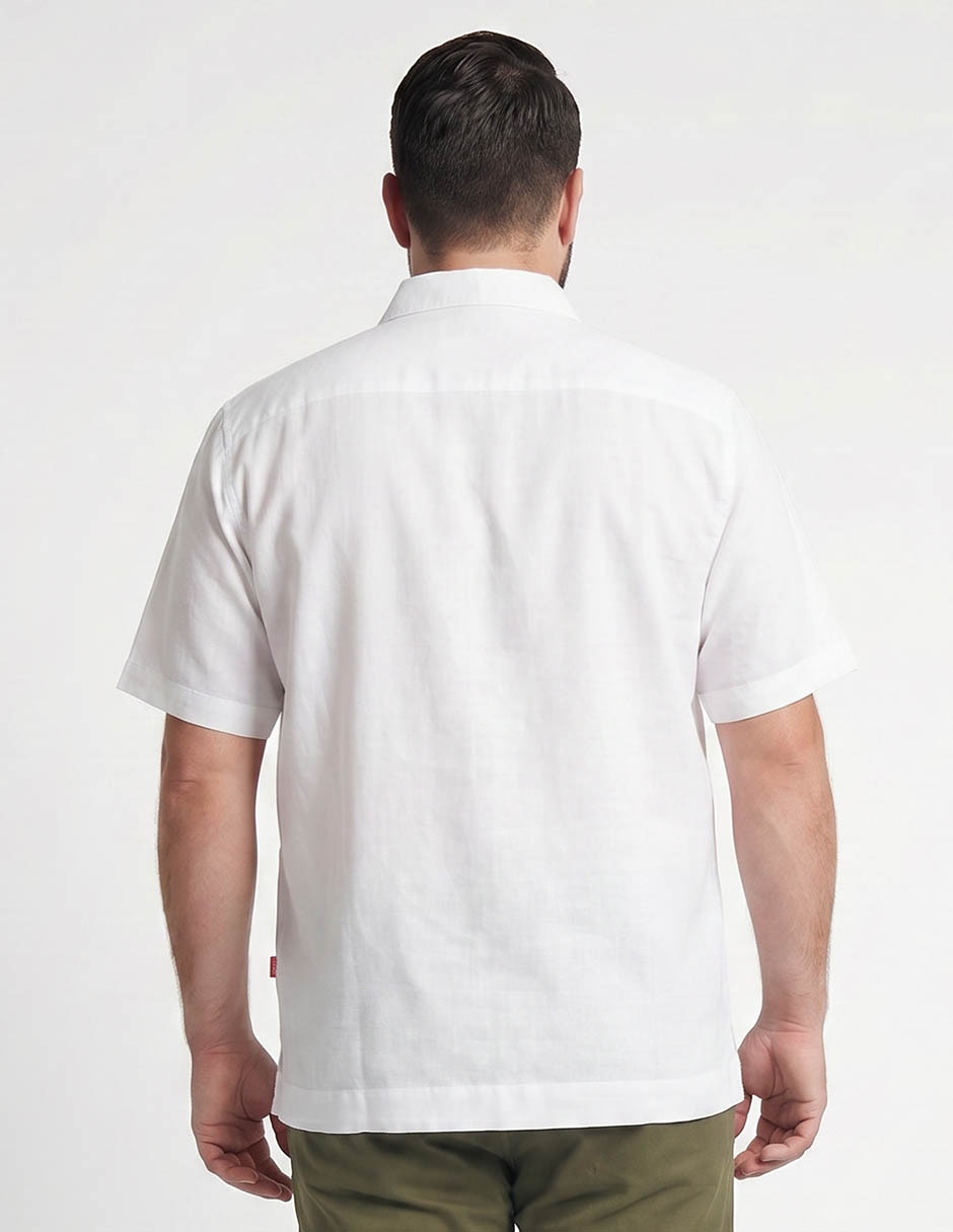 Guayabera manga corta para hombre 2