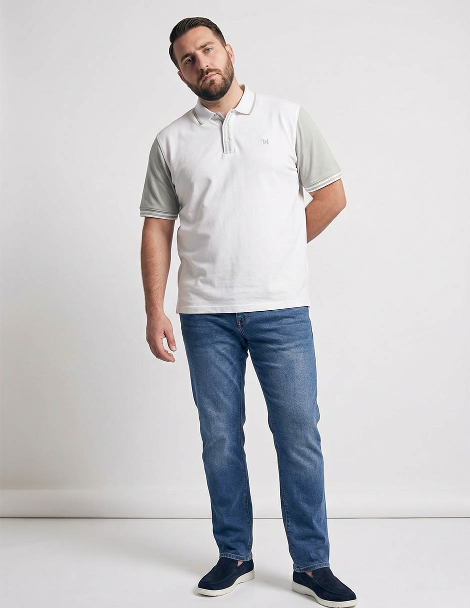 Playera tipo polo M28514 para hombre 3
