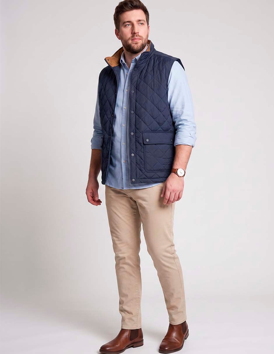 Chaleco con bolsillos para hombre 3
