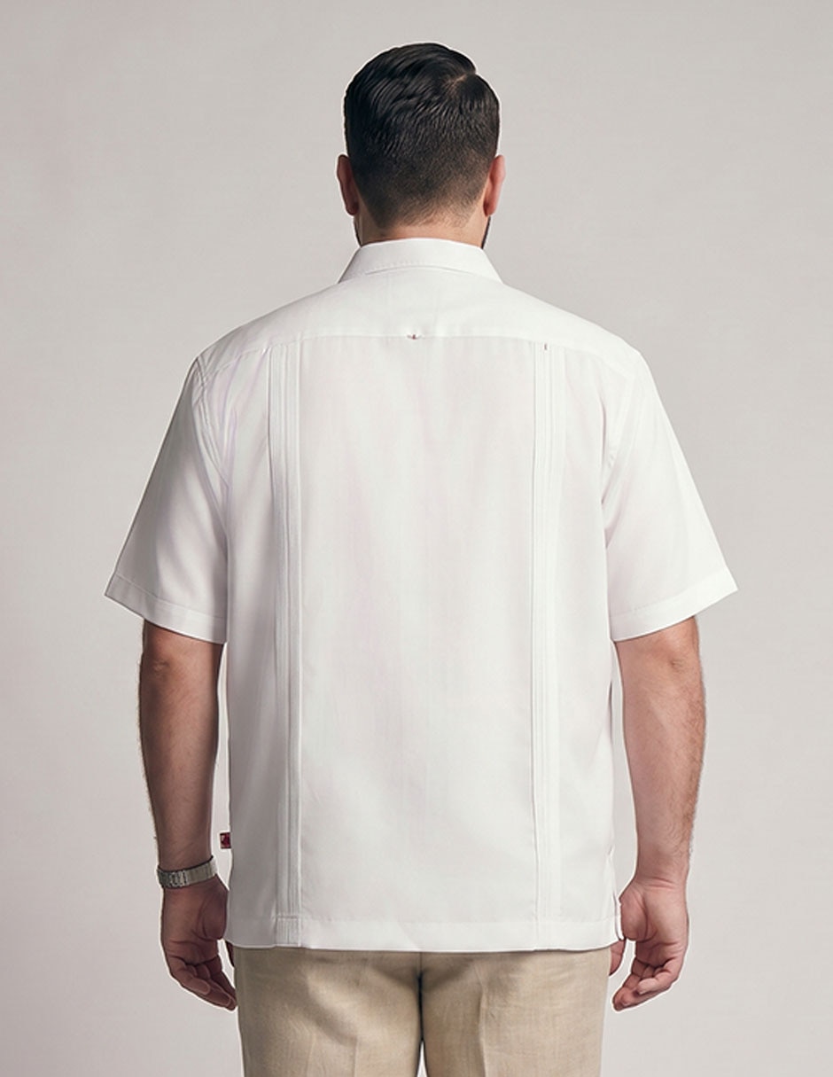 Guayabera manga corta para hombre 2