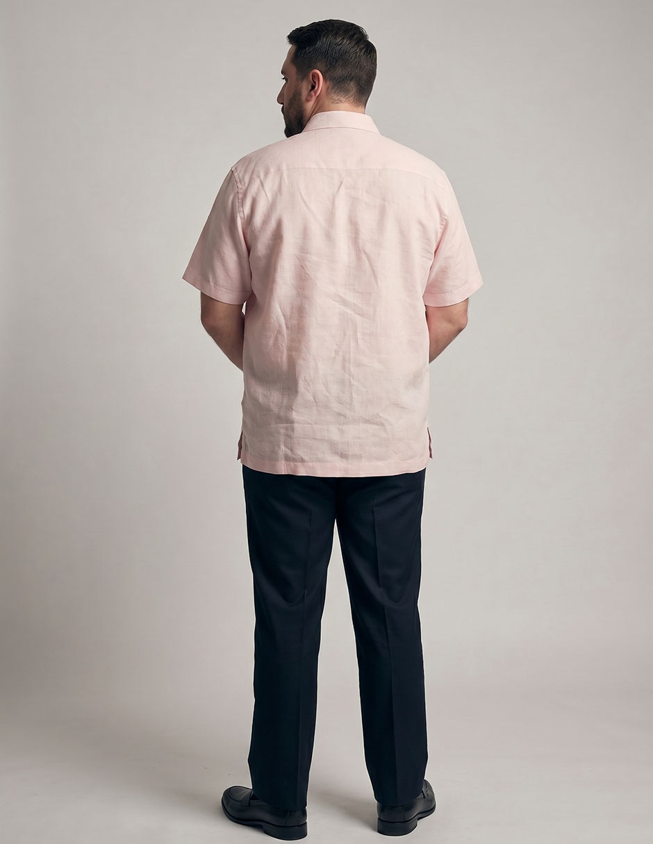 Guayabera manga corta para hombre 2