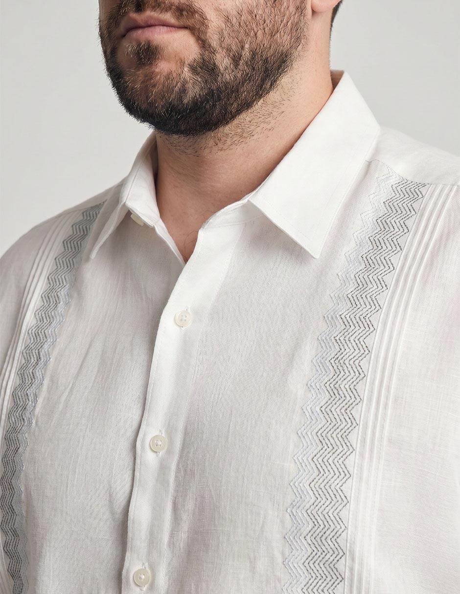 Guayabera manga corta Ábito para hombre