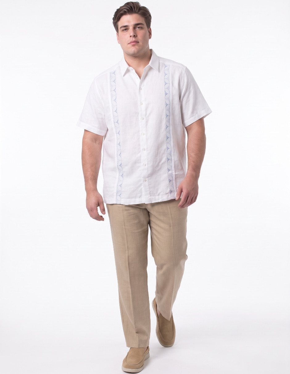 Guayabera manga corta para hombre Guayabera manga corta para hombre