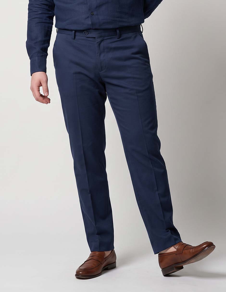 Pantalón casual regular regular haggar para hombre