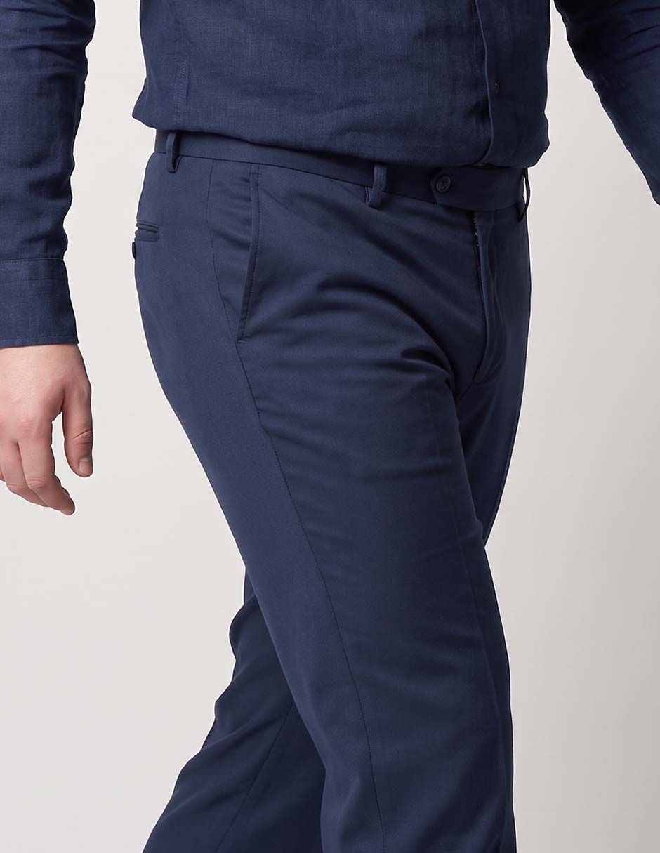 Pantalón casual regular regular haggar para hombre