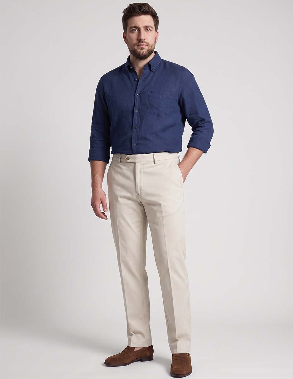 Pantalón business casual de vestir para hombre 3