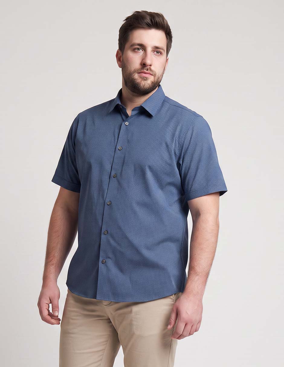 Camisa casual manga corta para hombre Camisa casual manga corta para hombre