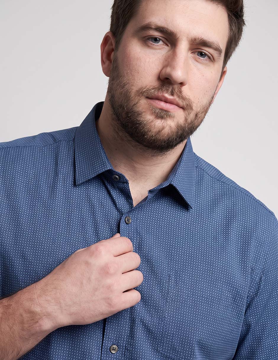 Camisa casual manga corta para hombre 3