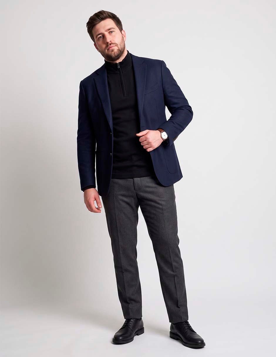 Suéter cuello alto para hombre 3