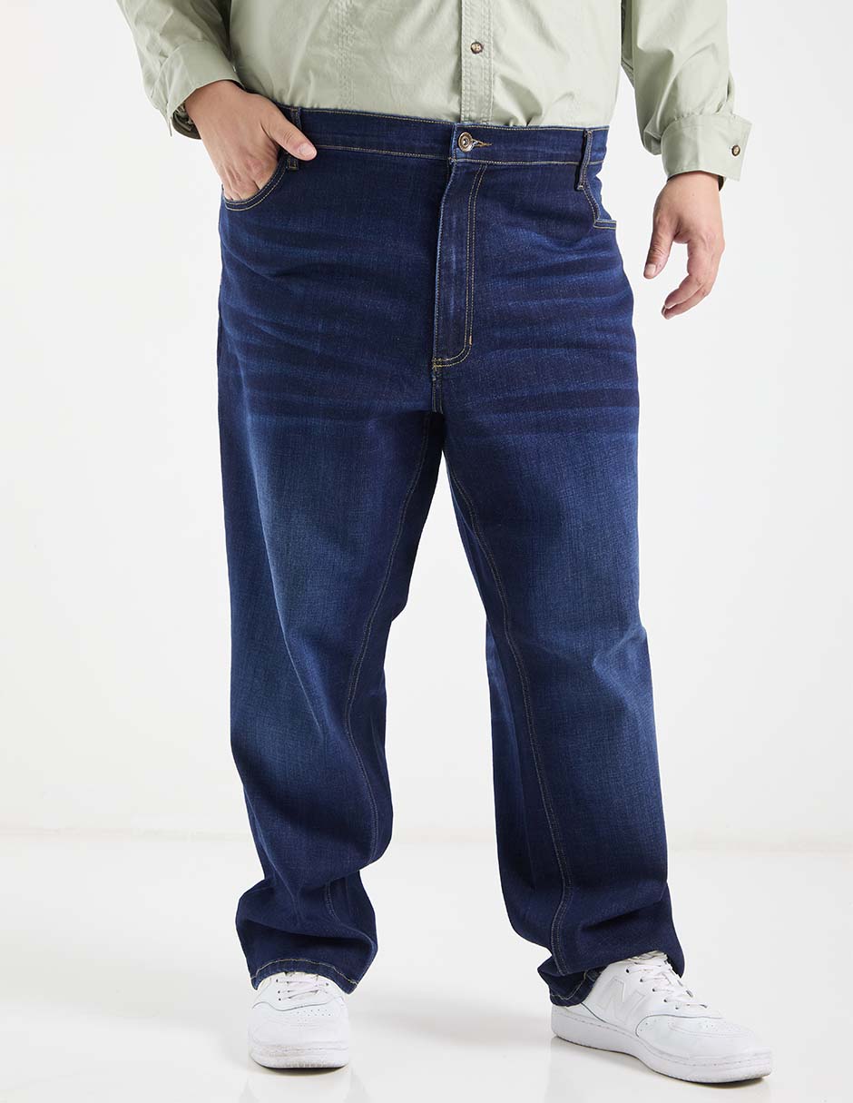 Pantalón casual relaxed de algodón para hombre Pantalón casual relaxed de algodón para hombre