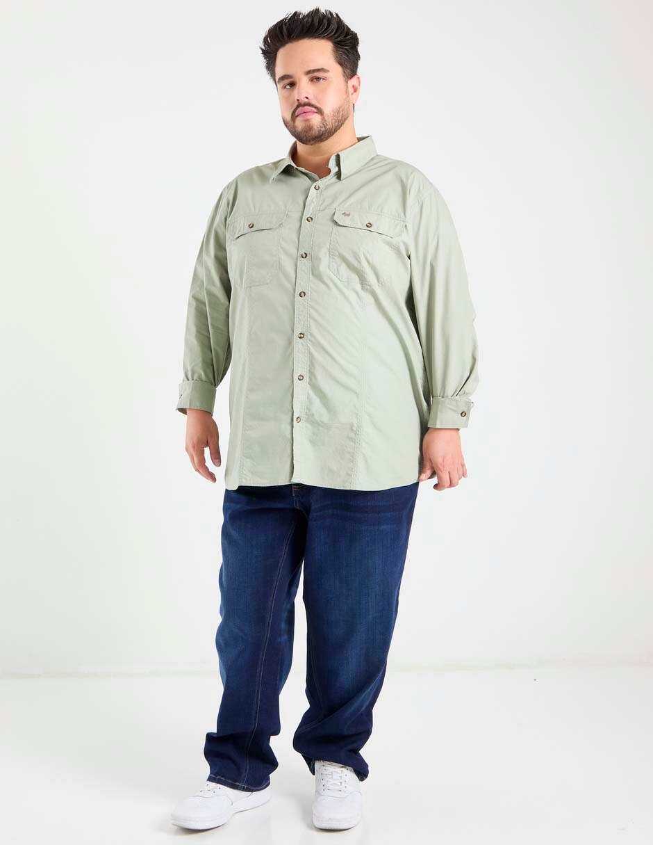Pantalón casual relaxed de algodón para hombre 2