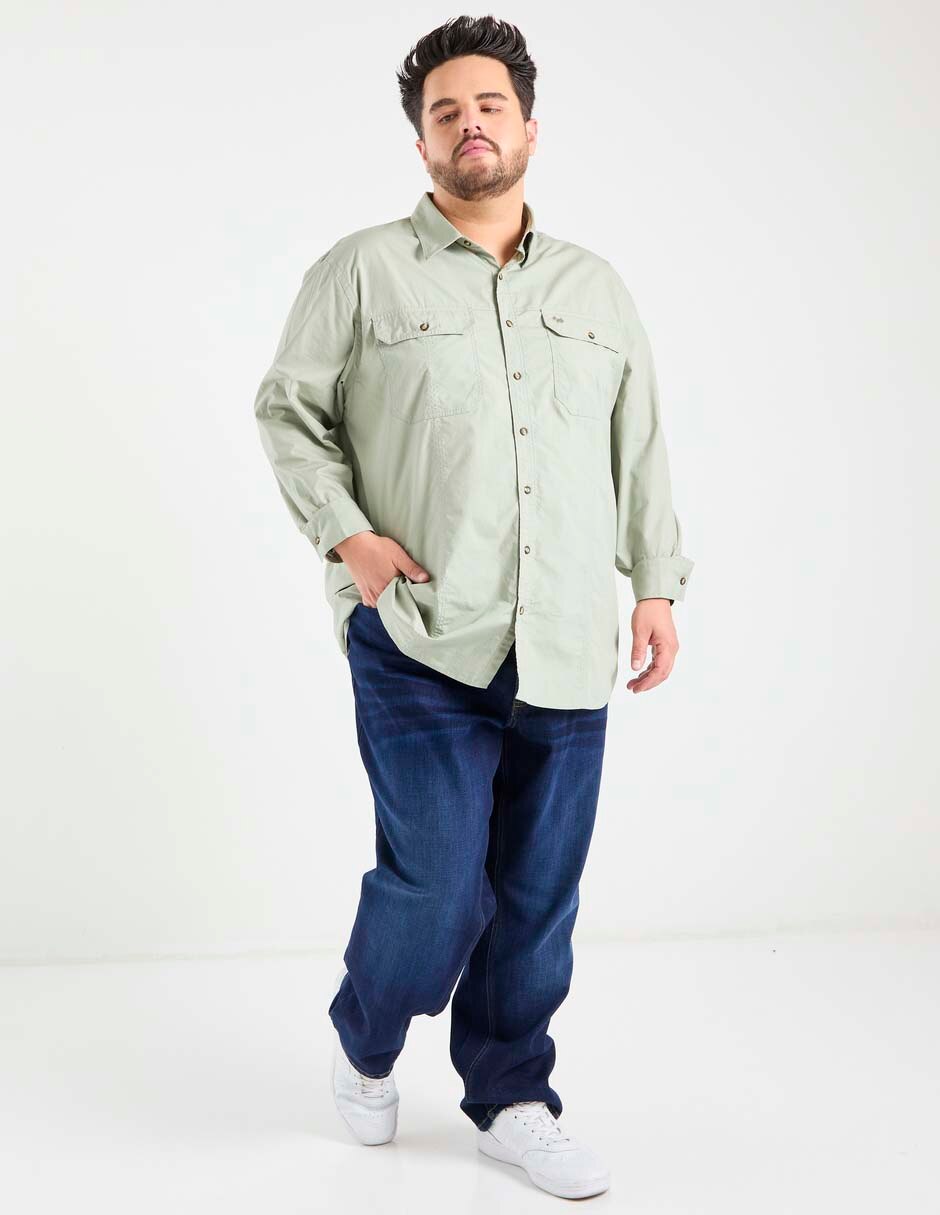 Pantalón casual relaxed de algodón para hombre 3