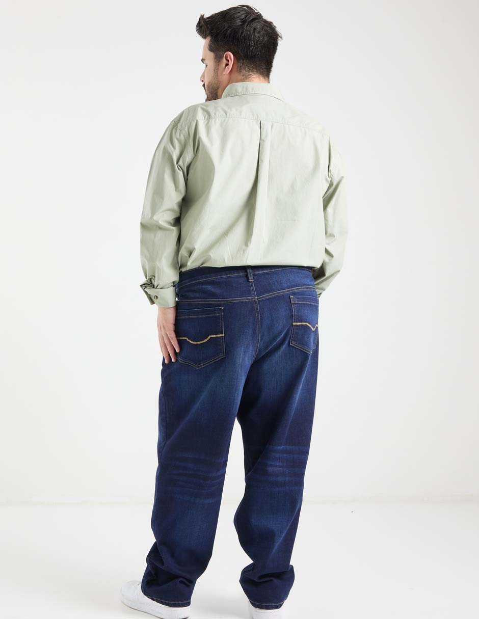 Pantalón casual relaxed de algodón para hombre 6