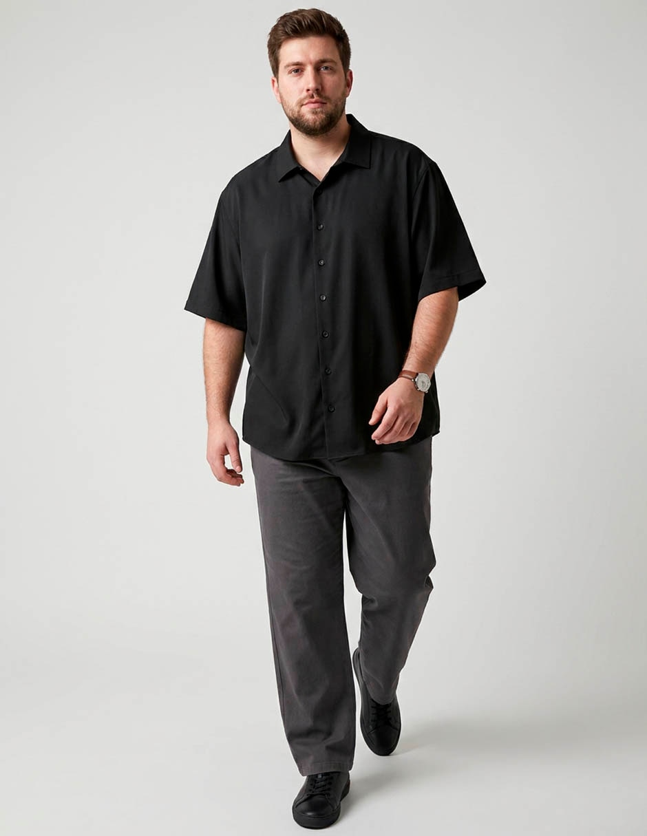 Camisa casual manga corta para hombre Camisa casual manga corta para hombre